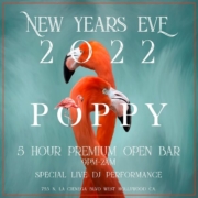 Poppy Los Angeles | NYE Party